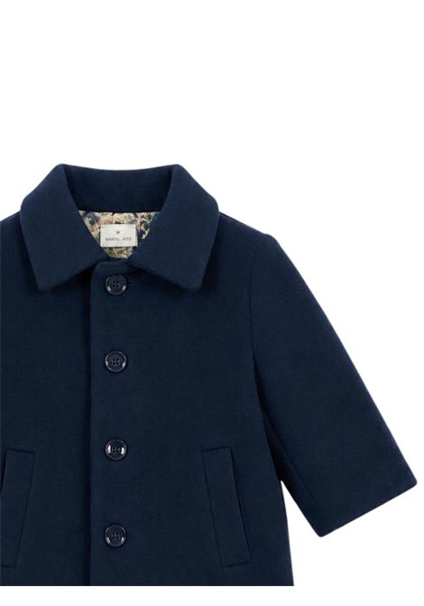 Cappotto neonato blu Manuel Ritz | 4411BLU